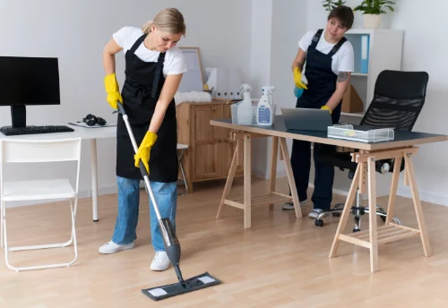 Nettoyage de bureau professionnel à Saint-Antoine-la-Forêt